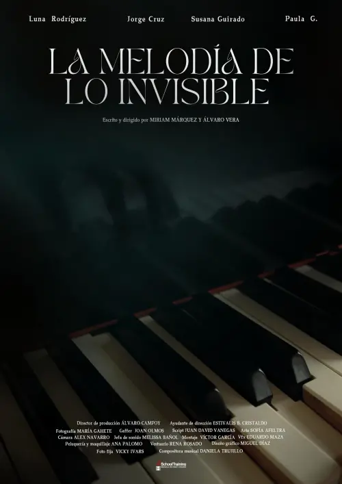 Movie poster "La melodía de lo invisible"