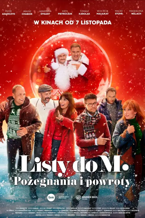 Movie poster "Listy do M. Pożegnania i powroty"