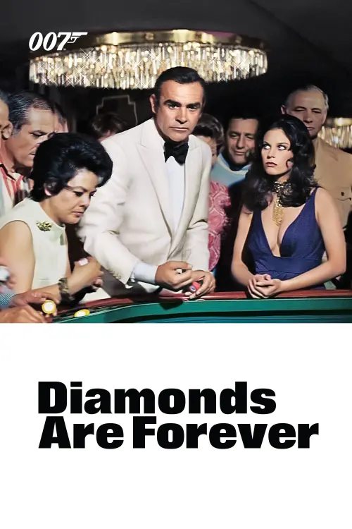 Movie poster "Diamonds Are Forever"