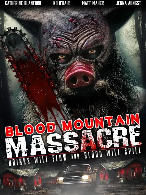 Movie poster "Blood Mountain Massacre"