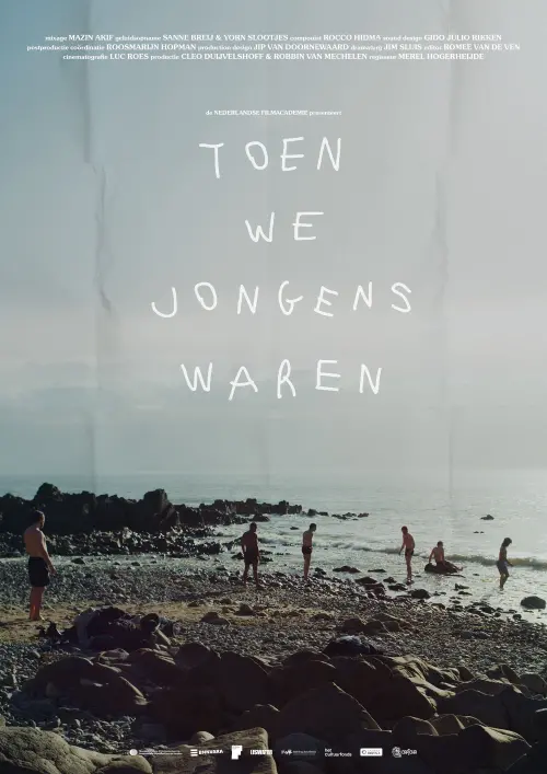 Movie poster "Toen we jongens waren"