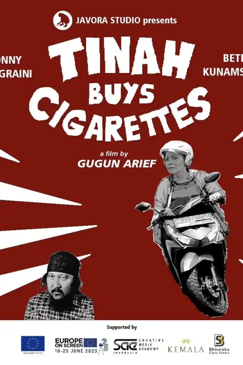 Movie poster "Tinah Buys Cigarettes"