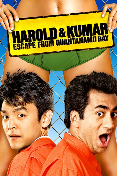 Movie poster "Harold & Kumar Escape from Guantanamo Bay"