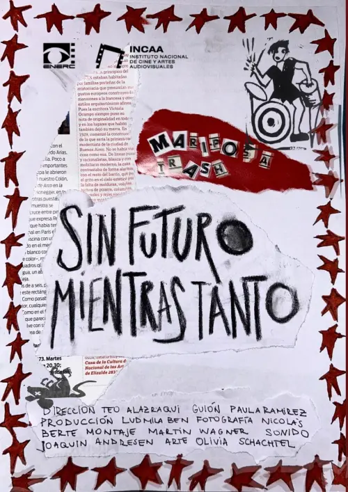 Movie poster "SIN FUTURO MIENTRAS TANTO"