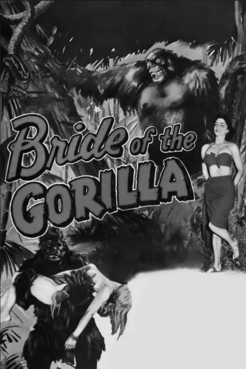 Movie poster "Bride of the Gorilla"