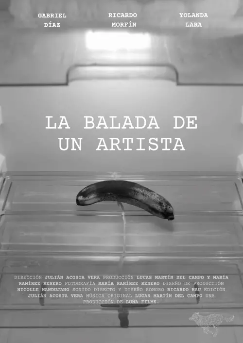 Movie poster "La Balada de un Artista"