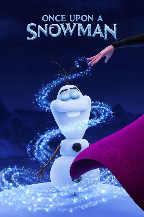 Movie poster "Once Upon a Snowman"