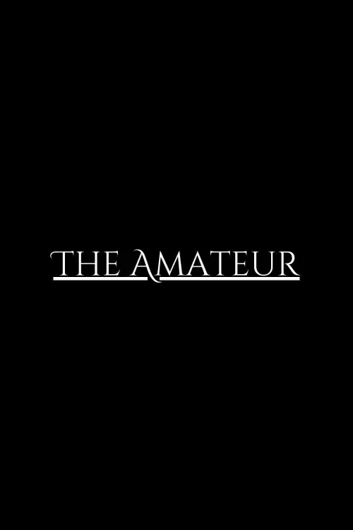 Movie poster "The Amateur"