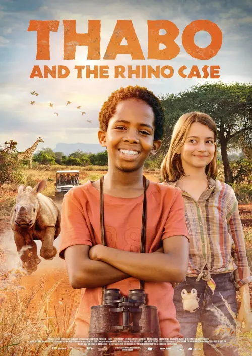 Movie poster "Thabo and the Rhino Case"