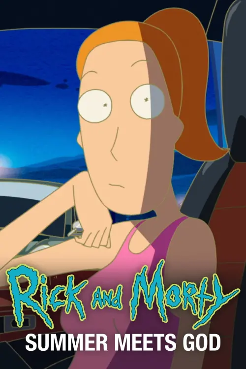 Movie poster "Rick and Morty: Summer Meets God (Rick Meets Evil)"