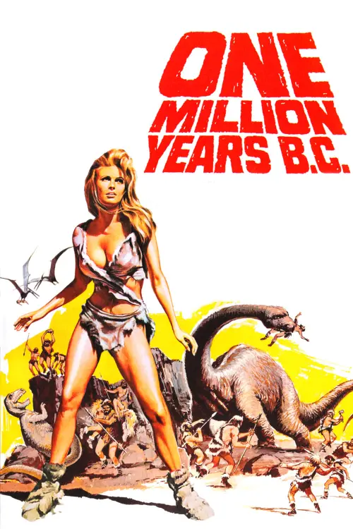 Movie poster "One Million Years B.C."