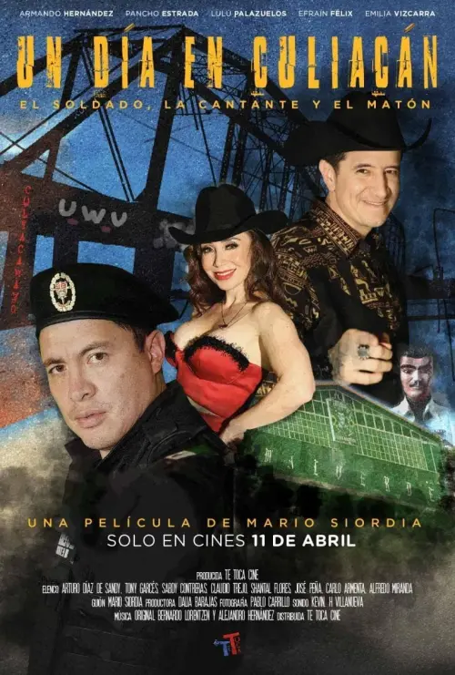 Movie poster "Un día en Culiacán"