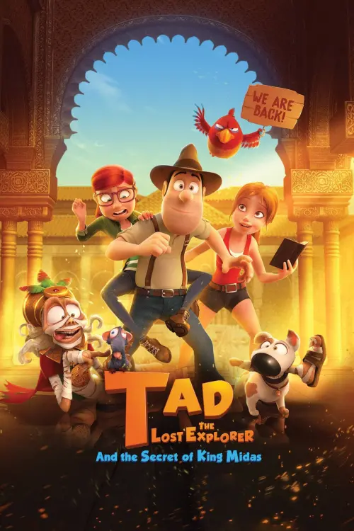 Movie poster "Tad, the Lost Explorer, and the Secret of King Midas"