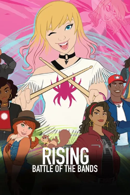 Movie poster "Marvel Rising: Battle of the Bands"