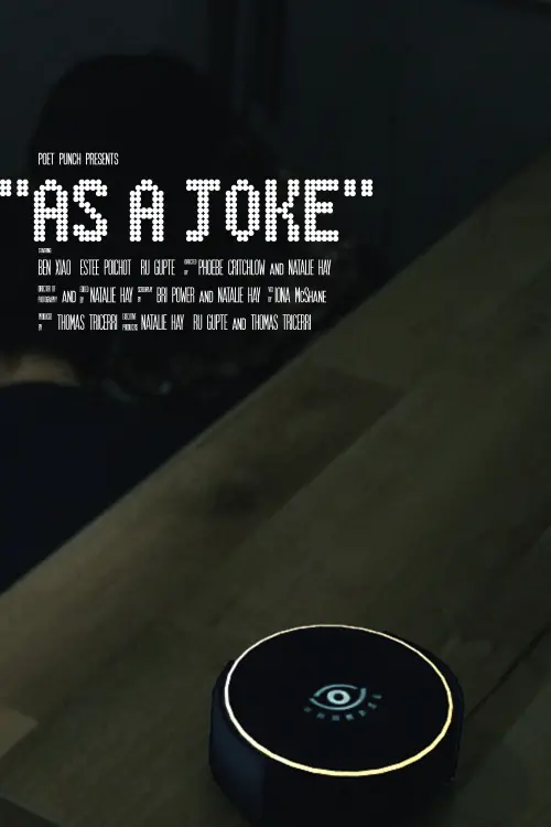 Movie poster "As A Joke"