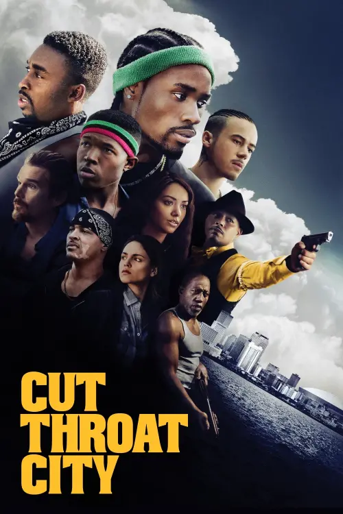 Movie poster "Cut Throat City"