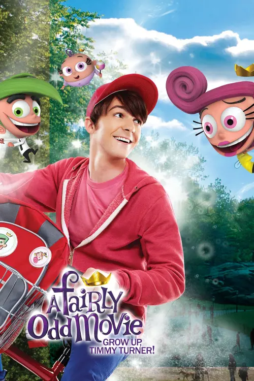 Movie poster "A Fairly Odd Movie: Grow Up, Timmy Turner!"