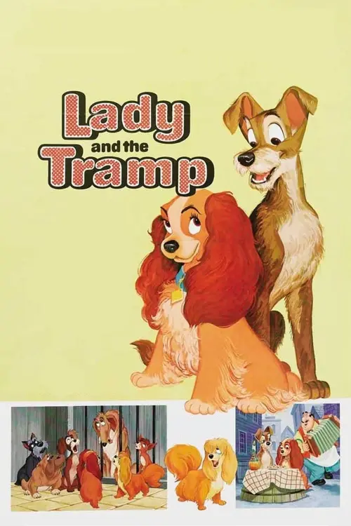 Movie poster "Lady and the Tramp"