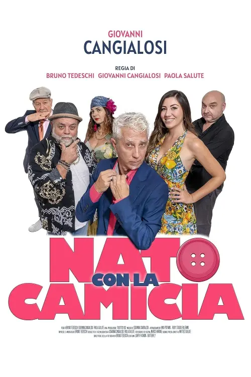 Movie poster "Nato con la camicia"