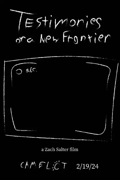 Movie poster "Testimonies of a New Frontier"