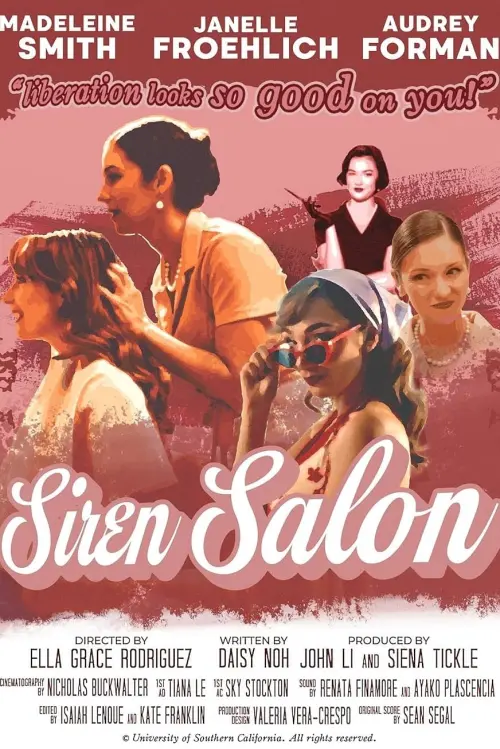 Movie poster "Siren Salon"