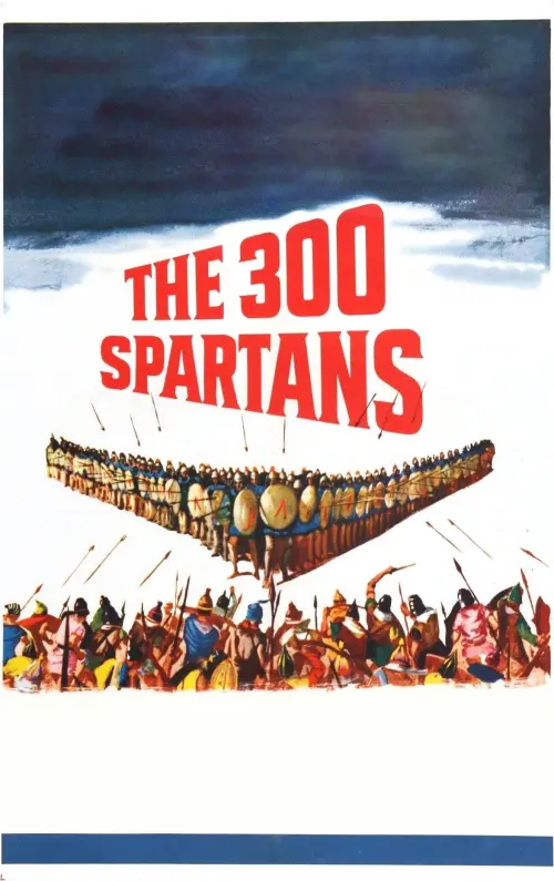 Movie poster "The 300 Spartans"