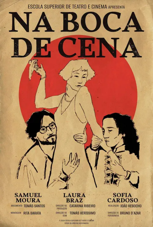 Movie poster "Na Boca de Cena"