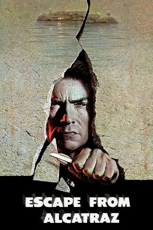 Movie poster "Escape from Alcatraz"