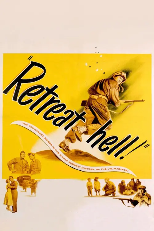 Movie poster "Retreat, Hell!"