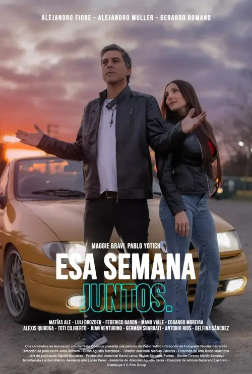 Movie poster "Esa semana juntos"