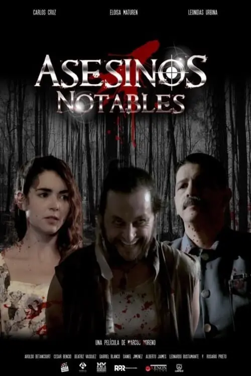 Movie poster "Asesinos Notables"