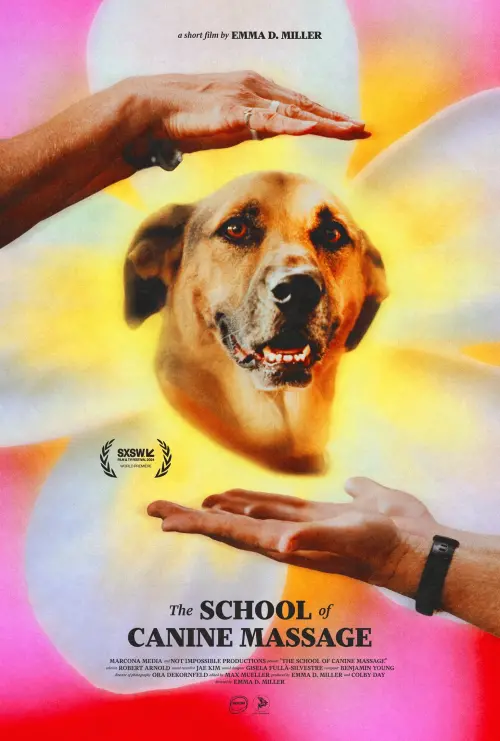 Movie poster "The School of Canine Massage"