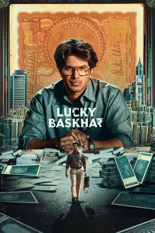 Movie poster "Lucky Baskhar"