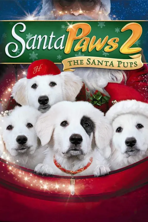 Movie poster "Santa Paws 2: The Santa Pups"