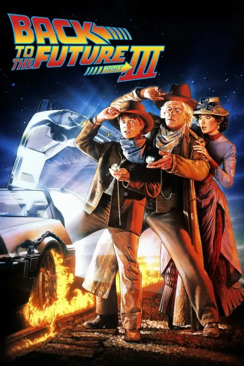 Movie poster "Back to the Future Part III"