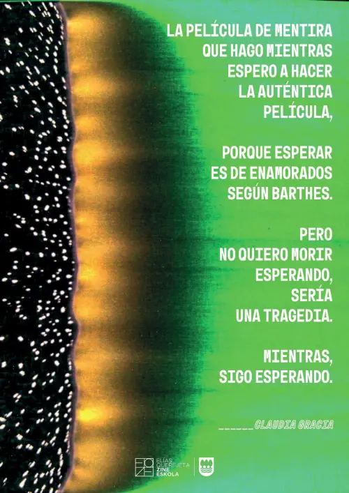 Movie poster "LA PELÍCULA DE MENTIRA"