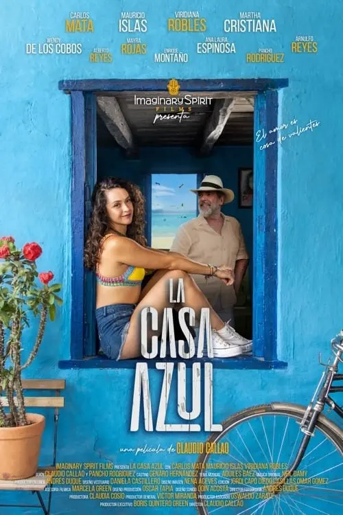 Movie poster "La Casa Azul"