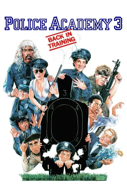 Movie poster "Police Academy 3: Back in Training"