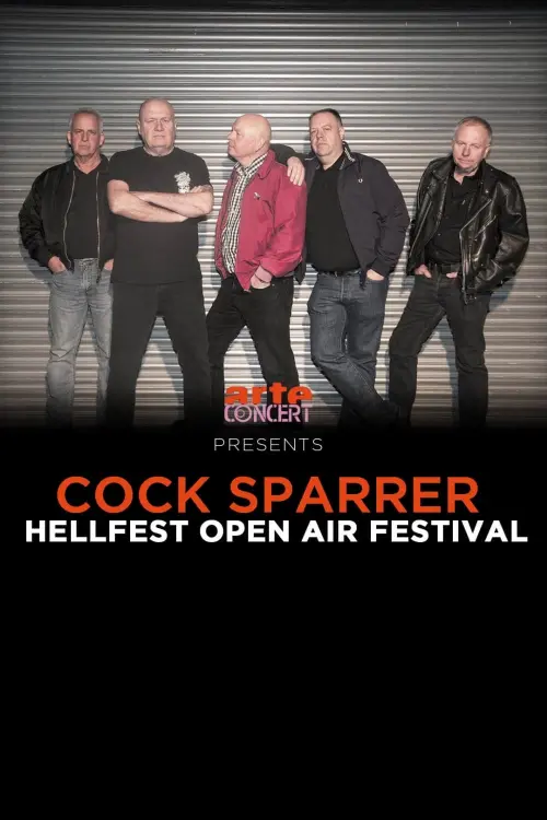 Movie poster "Cock Sparrer - Hellfest 2024"