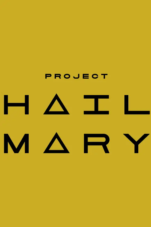 Movie poster "Project Hail Mary"