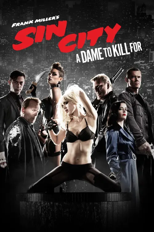 Movie poster "Sin City: A Dame to Kill For"