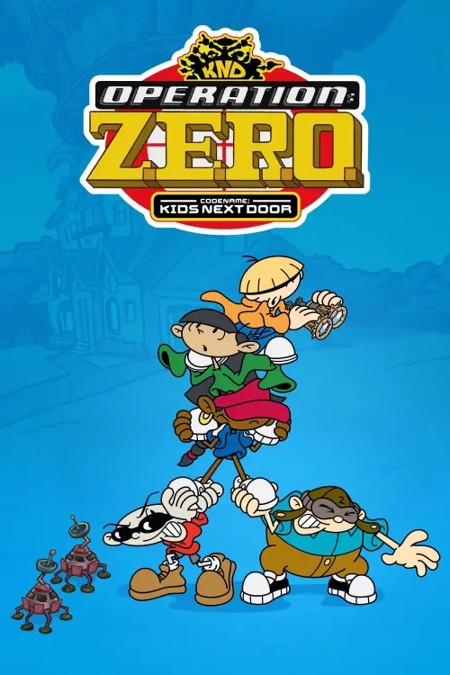 Movie poster "Codename: Kids Next Door - Operation Z.E.R.O."