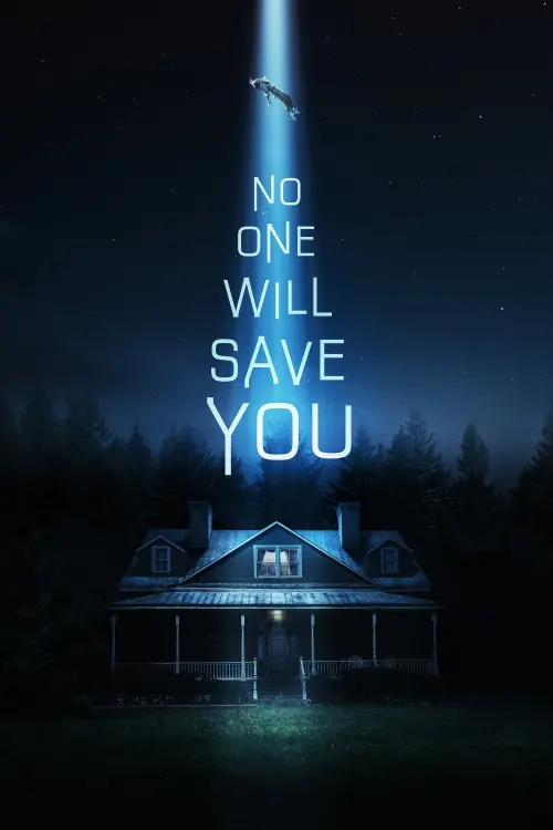 Movie poster "No One Will Save You"