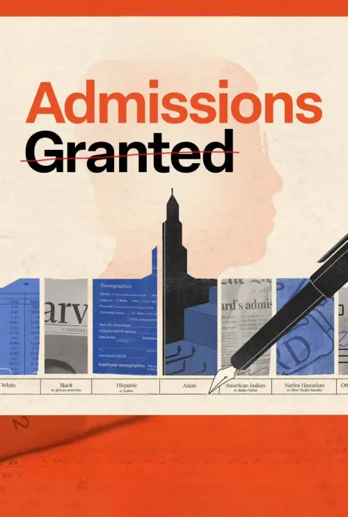 Movie poster "Admissions Granted"