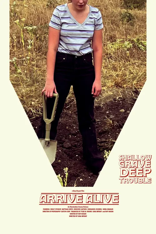 Movie poster "Arrive Alive"