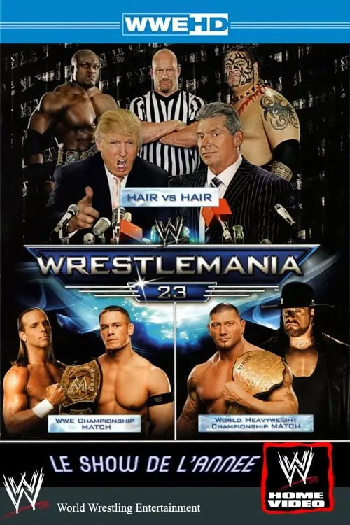 Movie poster "WWE WrestleMania 23"