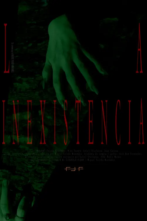 Movie poster "La Inexistencia"