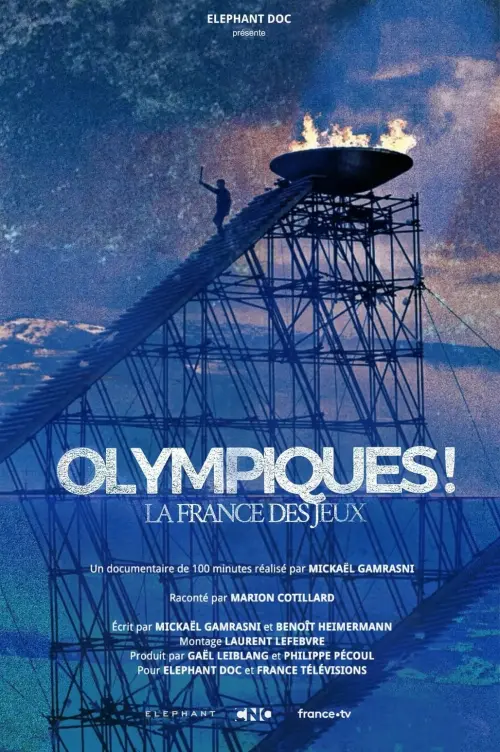 Movie poster "Olympiques! La France des Jeux"