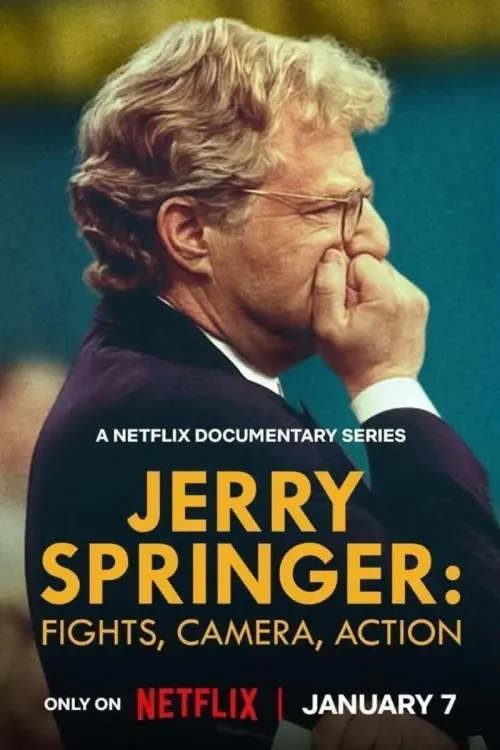 Movie poster "Jerry Springer: Fights, Camera, Action"