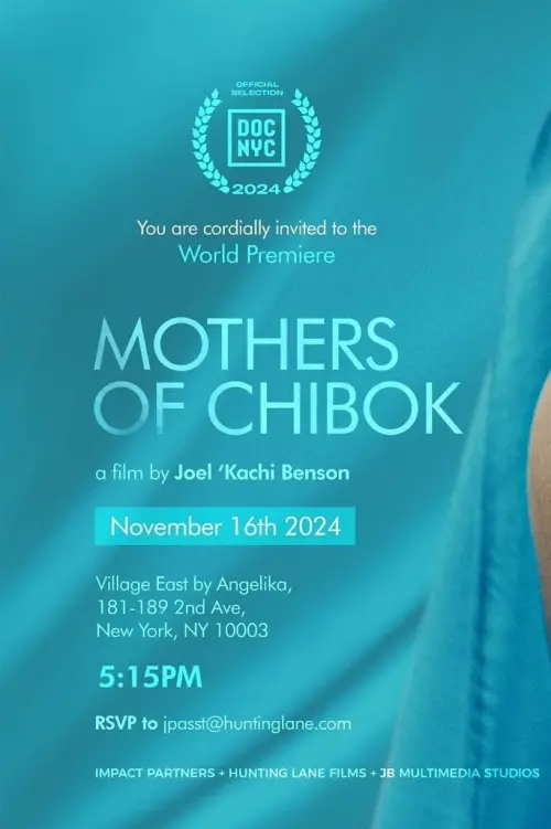 Movie poster "Mothers of Chibok"